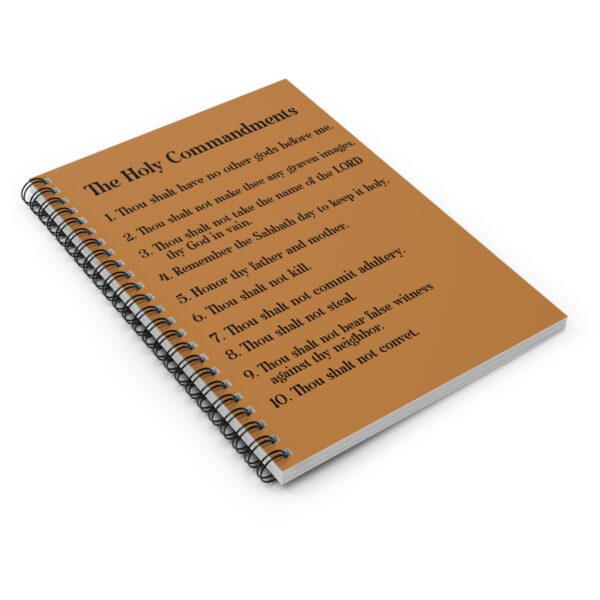 "The Holy Commandments" Note Book - Image 3