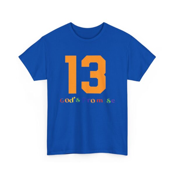 "13 God's Promise" Unisex T-shirt - Image 10