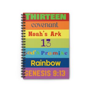 "God's Promise" Spiral Notebook - Ruled Line