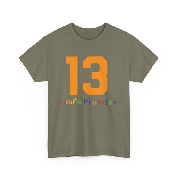 "13 God's Promise" Unisex T-shirt - Image 5