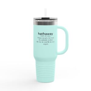 Hathaway (Lord Have Your Way) Travel Mug, 40oz