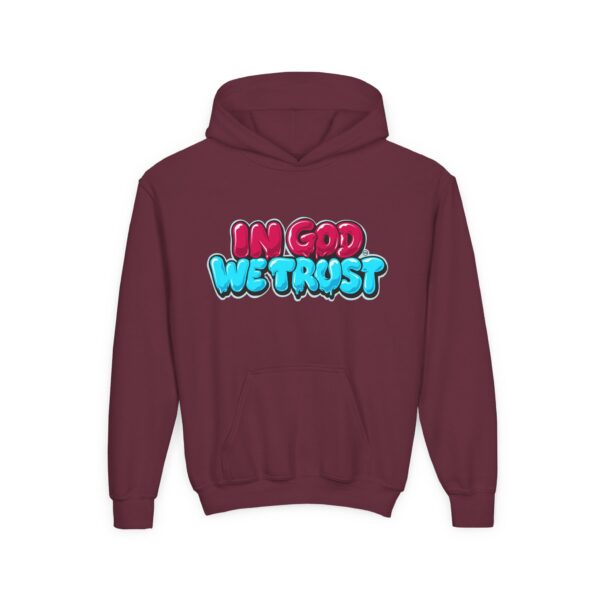 Kids "In God We Trust" Hoodies Sweatshirt - Image 11