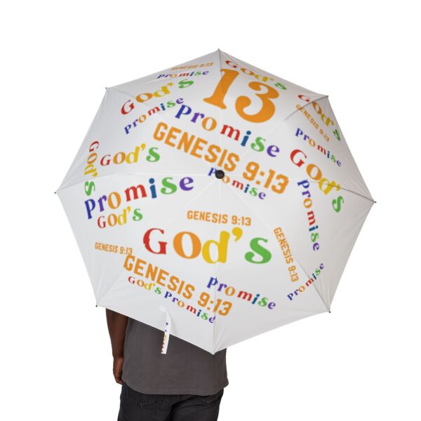 "God's Promise" White Umbrella