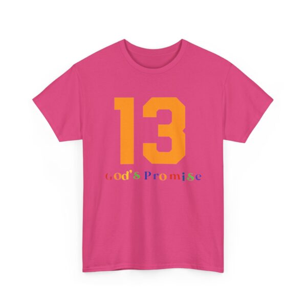 "13 God's Promise" Unisex T-shirt - Image 12