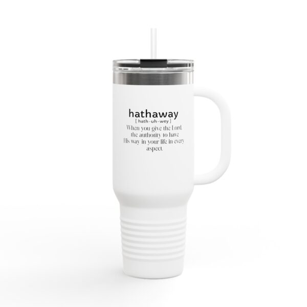 Hathaway (Lord Have Your Way) Travel Mug, 40oz - Image 6
