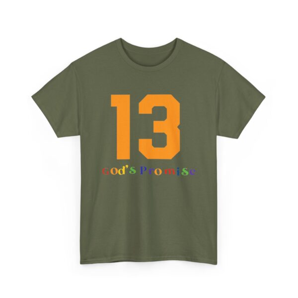 "13 God's Promise" Unisex T-shirt - Image 6