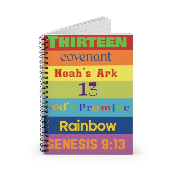 "God's Promise" Spiral Notebook - Ruled Line - Image 2