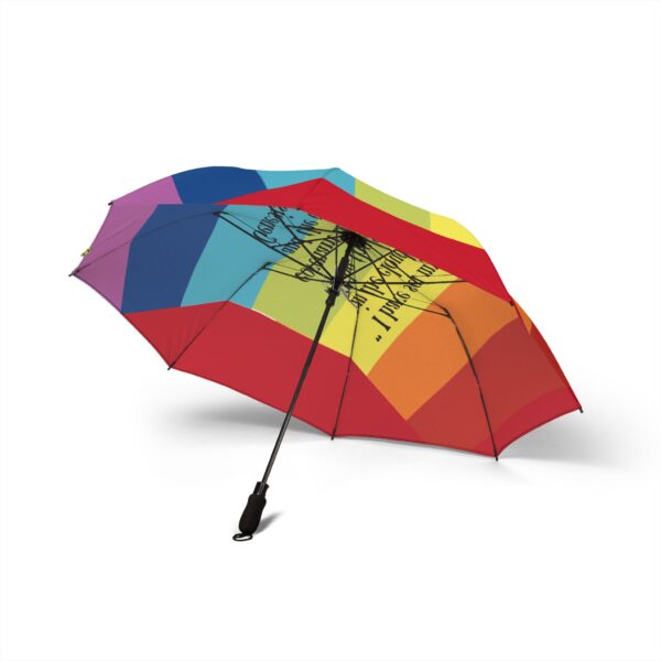 "Genesis 9:13 Verse Rainbow" Umbrella - Image 3