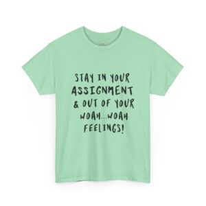 Stay In Your ASSAIGNMENT & Out of Your Feelings!